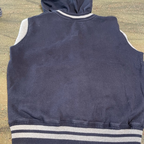 NY RANGERS OFFICIAL NFL est 1926 YTH M VINTAGE FLEECE JACKET W/HOOD - Picture 6 of 6